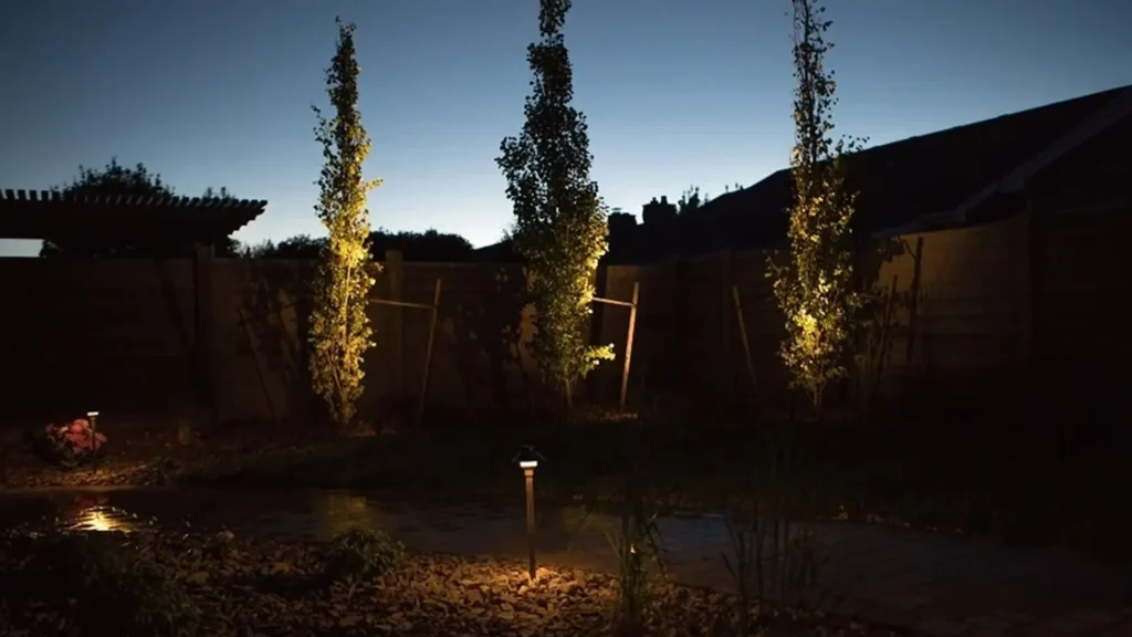 Errores en iluminación exterior